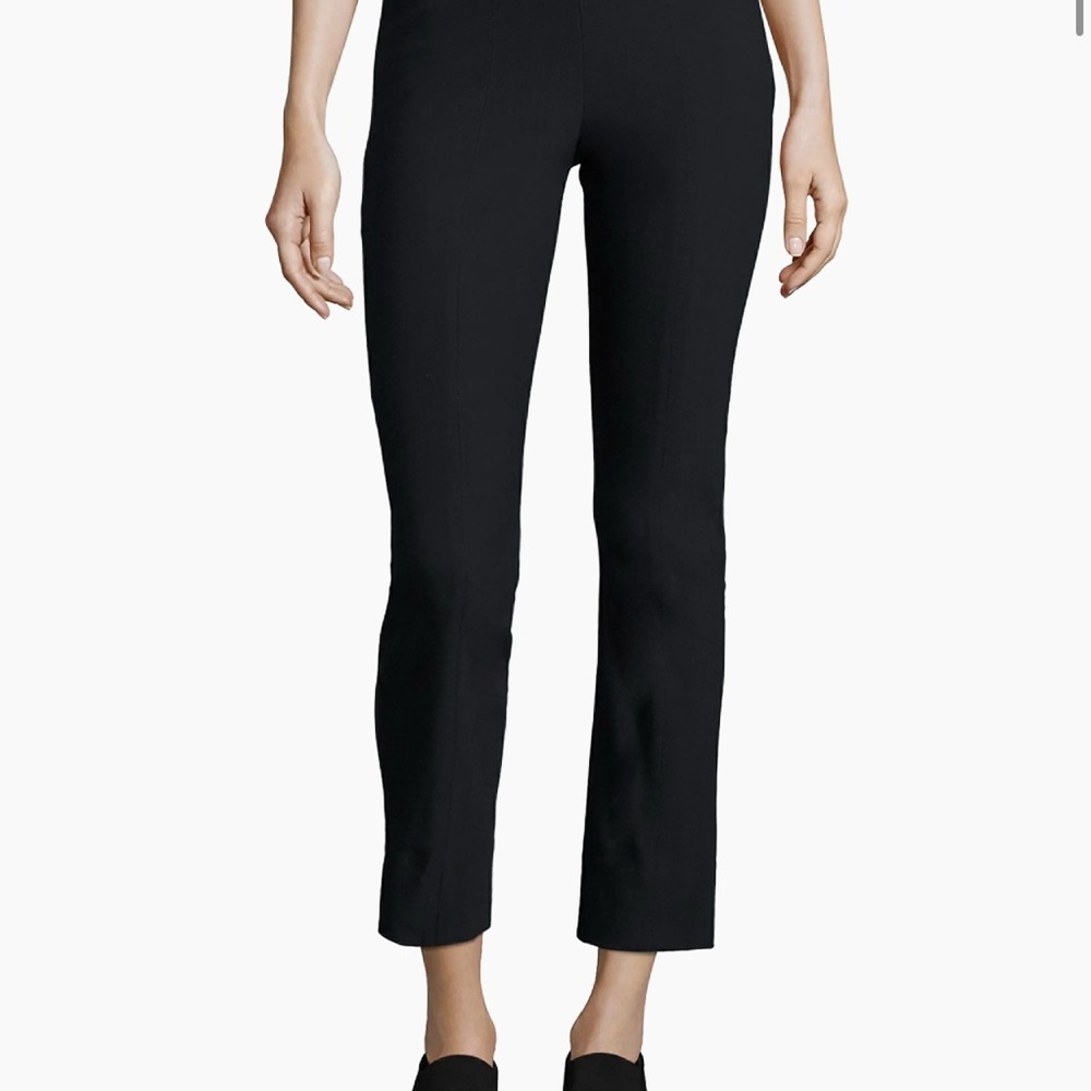 Vince Navy Blue Seamed Legging Trousers - Picture 5 of 5
